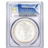 1890-S Morgan Silver Dollar PCGS MS63