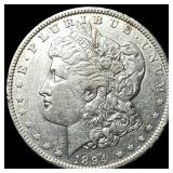 1894-O Morgan Silver Dollar CLOSELY UNCIRCULATED