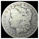 1893-CC Silver Morgan Dollar NICELY CIRCULATED