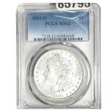 1881-O Morgan Silver Dollar PCGS MS62