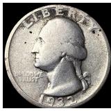 1932-D Silver Washington Quarter NICELY CIRCULATED