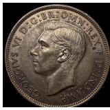 1944 Great Britain George VI Copper Penny HIGH GRA