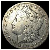 1901-S Silver Morgan Dollar NICELY CIRCULATED