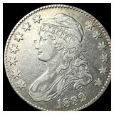 1832 Capped Bust Half Dollar LIGHTLY CIRCULATED