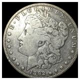 1892-O Silver Morgan Dollar LIGHTLY CIRCULATED