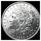 1883-S Silver Morgan Dollar CHOICE AU