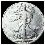 1929-D Silver Walking Liberty Half Dollar CLOSELY