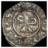 Italy, Ancona 13th Century AD Billon Denaro NEARL