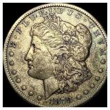 1878-CC Silver Morgan Dollar ABOUT  UNCIRCULATED