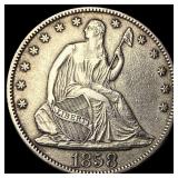 1858-O Silver Half Dollar UNCIRCULATED