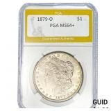 1879-O Morgan Silver Dollar PGA MS64+