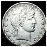 1895-O Silver Barber Half Dollar CHOICE AU