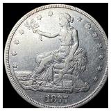1877-S Silver Trade Dollar CLOSELY UNCIRCULATED