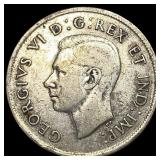 1938 Canada Silver 50 Cents NEARLY UNCIRCULATED