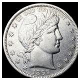 1899 Silver Half Dollar (Barber) UNCIRCULATED