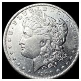 1890-S Silver Morgan Dollar NEARLY UNCIRCULATED