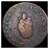 1863 Austria-Hungary Silver Denar NEARLY UNCIRCULA