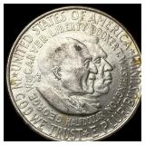 1952 Silver Half Dollar Booker T. Washington/Carve