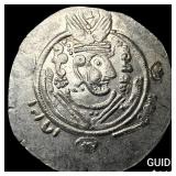Tabaristan 780-796 AD Silver Hemidrachm UNCIRCULA