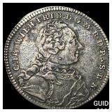 1753 Germany Brandenburg Karl Wilhem Friedrich Sil