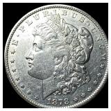 1878 Silver Morgan Dollar CLOSELY UNCIRCULATED