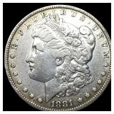 1881-O Silver Morgan Dollar NEARLY UNCIRCULATED