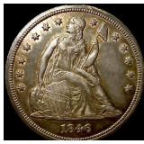 1846 Seated Liberty Dollar
