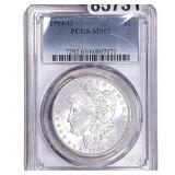 1904-O Morgan Silver Dollar PCGS MS63
