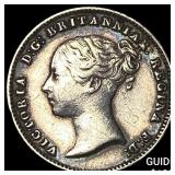 1838 Great Britian Silver 4 Pence HIGH GRADE