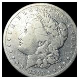 1893-CC Silver Morgan Dollar HIGH GRADE