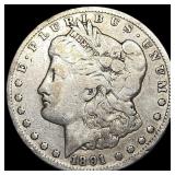 1891-CC Silver Morgan Dollar LIGHTLY CIRCULATED