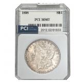 1898 Morgan Silver Dollar PCI MS67