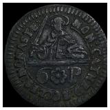 1762 German States, Munster Copper 6 Pfennig CLOSE