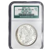 1887 Morgan Silver Dollar NGC MS64 Binion Coll.