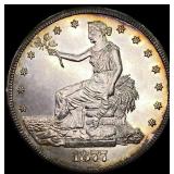 1877-CC Silver Trade Dollar