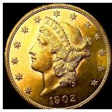 1902 $20 Gold Double Eagle