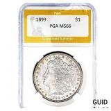 1899 Morgan Silver Dollar PGA MS66