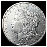 1883 Silver Morgan Dollar CLOSELY UNCIRCULATED
