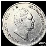 1836 Great Britian Silver 4 Pence HIGH GRADE