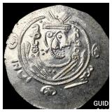 Tabaristan 780-796 AD Silver Hemidrachm UNCIRCULA