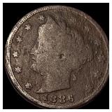 1886 Liberty Head Nickel NICELY CIRCULATED