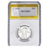 1925 Standing Liberty Quarter PGA MS64