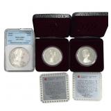 [3 Coins] 1780-1986 Austria & Canada Coins NNC PR6