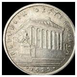 1925 Austria Silver 1 Shilling UNCIRCULATED