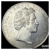 1835 Bavaria Silver 1 Thaler CHOICE AU