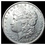 1878 Morgan Silver Dollar CLOSELY UNCIRCULATED