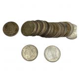 1921 Tube of Silver Morgan $1s