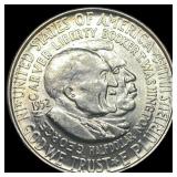 1952 Silver Half Dollar Booker T. Washington-Carve