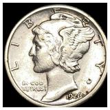1926-S Silver Mercury Dime CLOSELY UNCIRCULATED