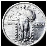 1920 Standing Liberty Quarter CHOICE AU